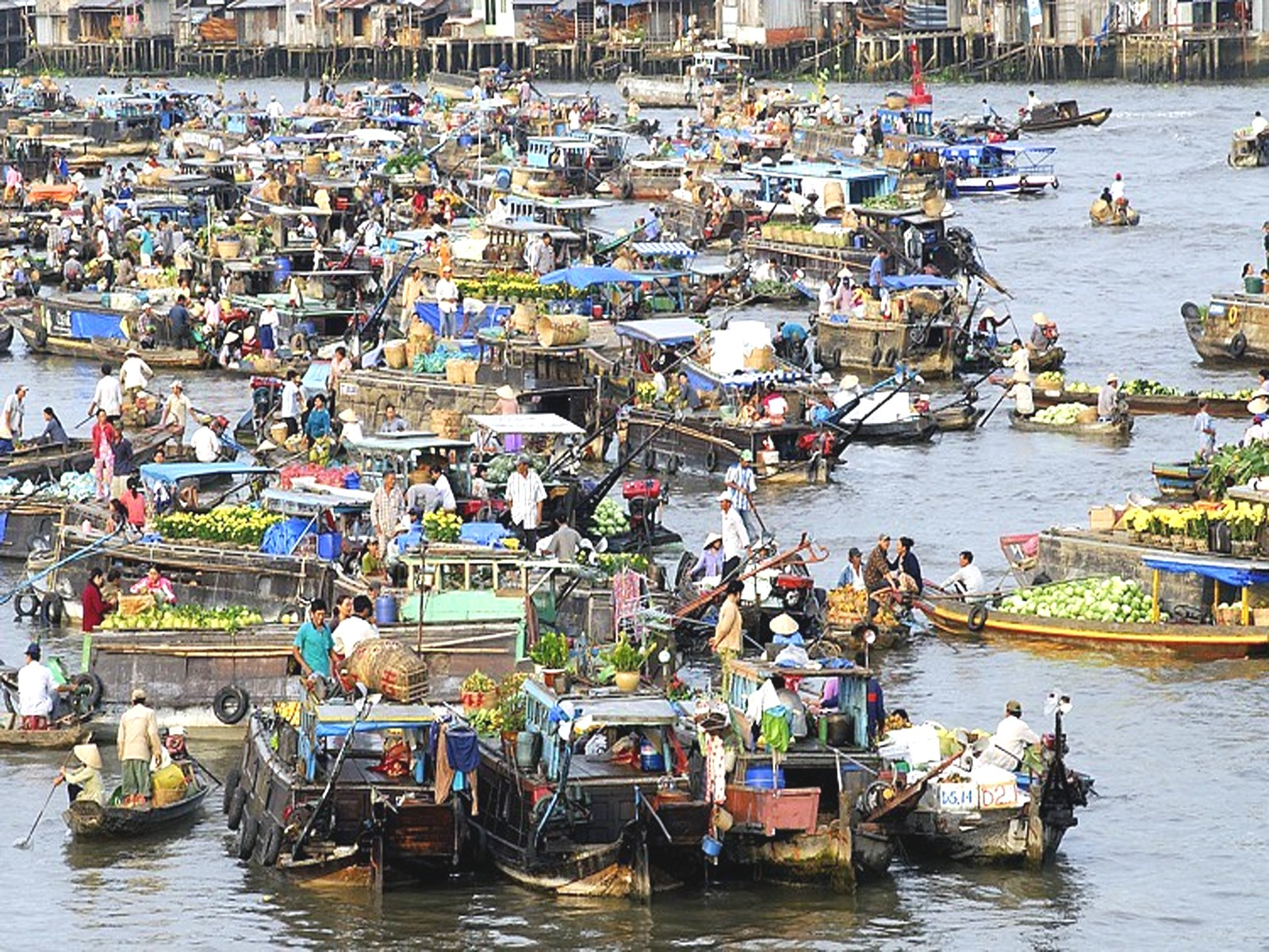 Floating markets, exceptional cultural features of Vietnam’s Mekong Delta 1343 13